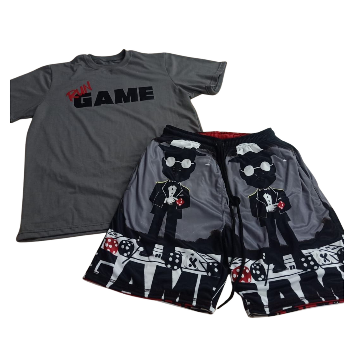 Run Game\Don't Play Reversible Short Set